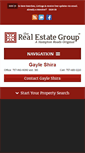 Mobile Screenshot of gayleshira.realestategrp.com